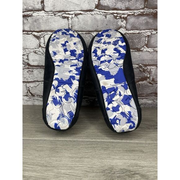 UGG Ascot Slipper Blue Matte Leather Navy Wool Loafers Men’s 10M US/43EU 1103889 - Picture 11 of 16